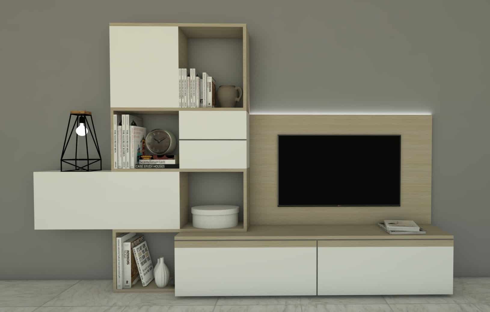 Living Room TV Unit Interior Design